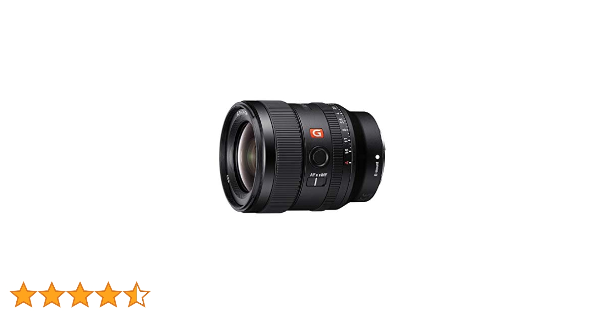 Sony E-mount FE 24mm F1.4 GM Full Frame Wide-angle Prime